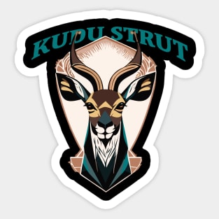 Kudu Strut Sticker